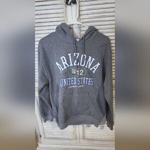 Arizona Desert Oasis Gildan Gray Heavy Blend Hoodie Sweatshirt Small